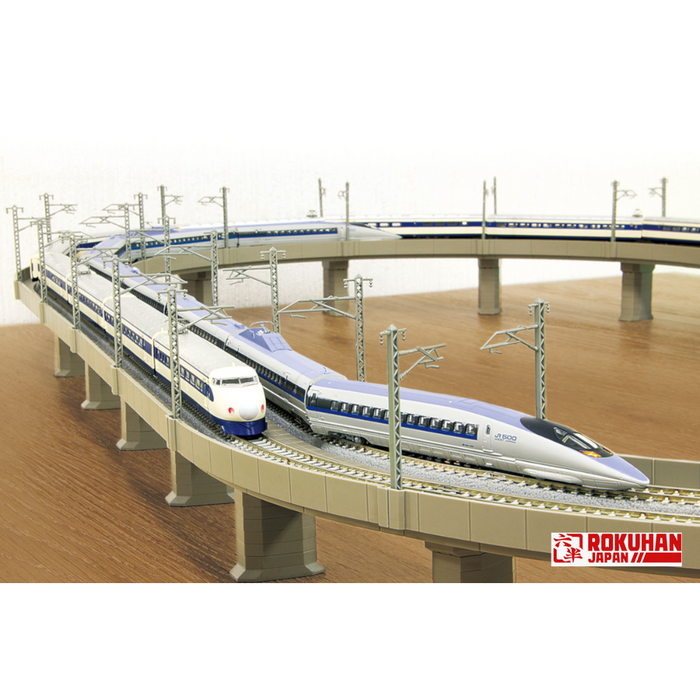 Rokuhan R095 Track Set H - Double Track Viaduct Set