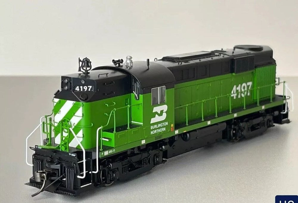 Rapido Trains Inc 31554 HO ALCo RS-11 BN - Burlington Northern #4193 (Cascade Green, black, white) w/LokSound & DCC