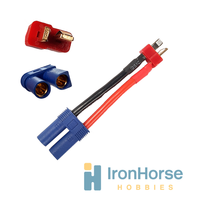 RCP-EC5F-DM Battery Adaptor EC5 Female to Deans Male