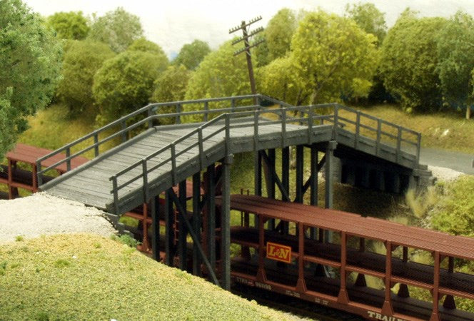 Rix Products 200 HO Rural Timber Overpass Kit