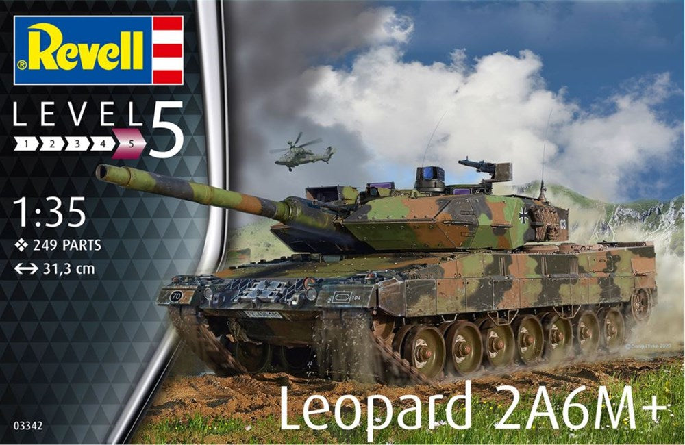 Revell 03342 1:35 Leopard 2A6 Multi Weopons System