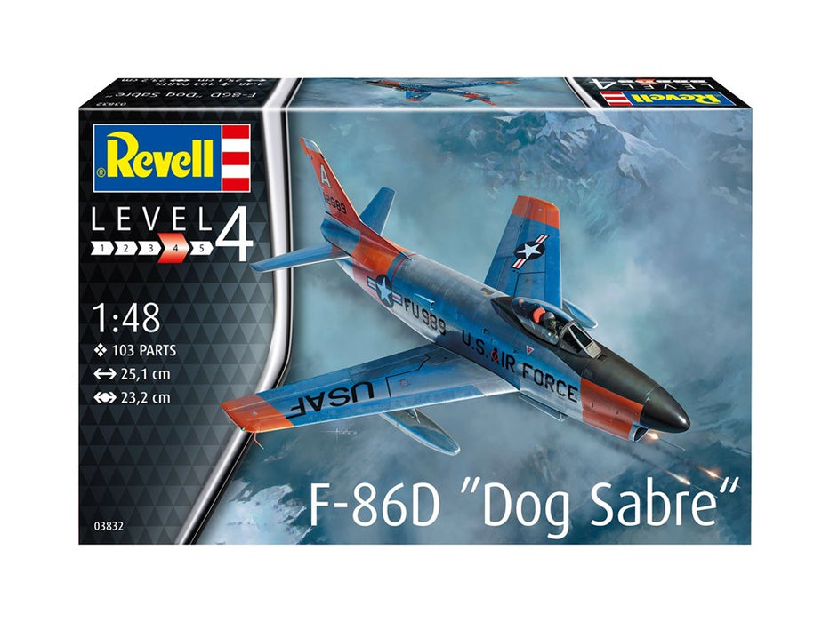 Revell 03832 1:48 F-86D Dog Sabre