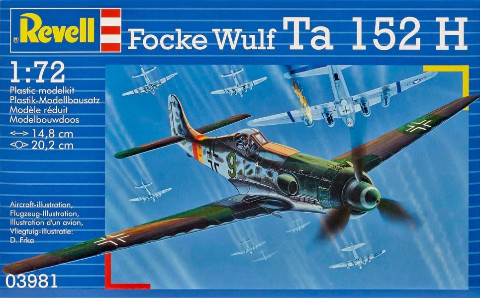 Revell 03981 1:72 Focke Wulf Ta 152H