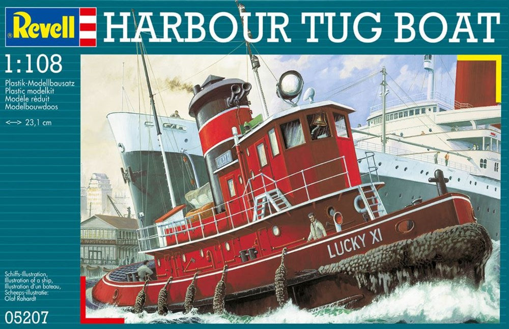 Revell 05207 1:108 Harbour Tug Boat