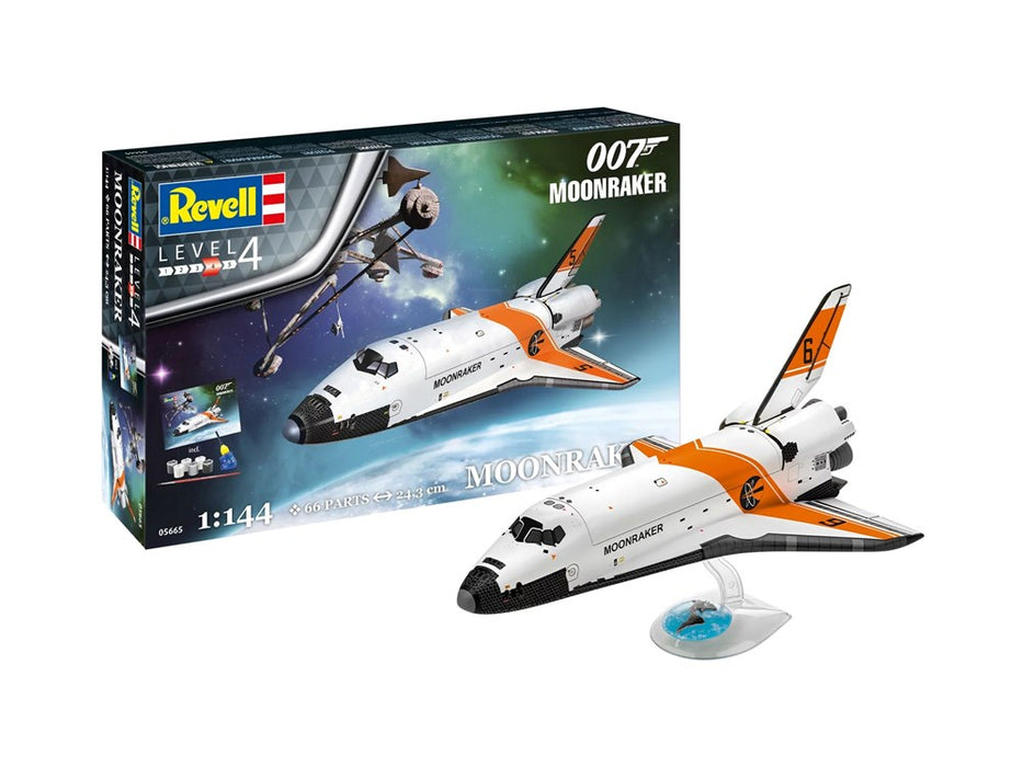 Revell 05665 1:144 James Bond Moonraker Space Shuttle Gift Set