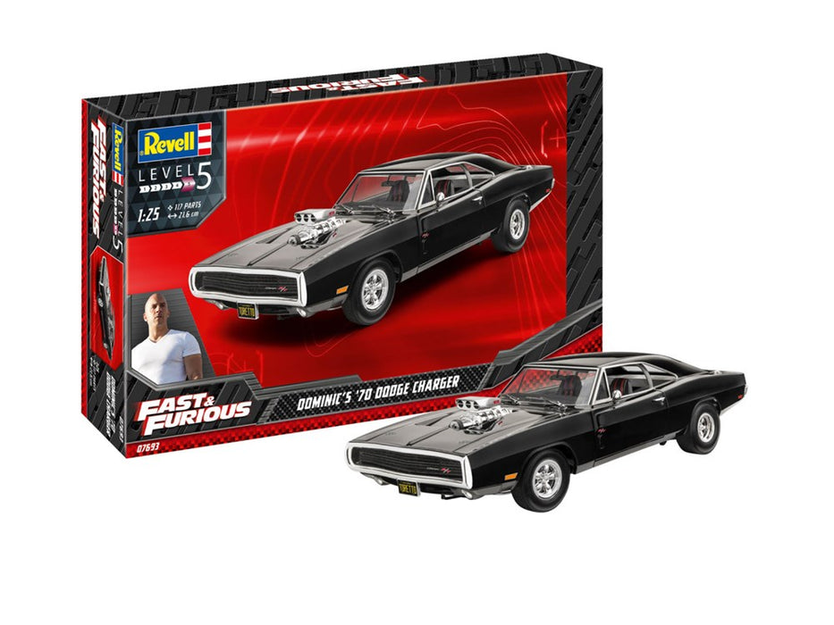Revell 07693 1:24 Fast & Furious - Dominics 1970 Dodge Charger
