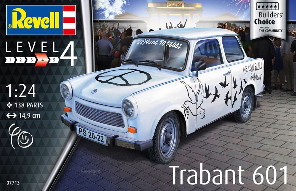 Revell 07713 1:24 Trabant 601S "Builders Choice"