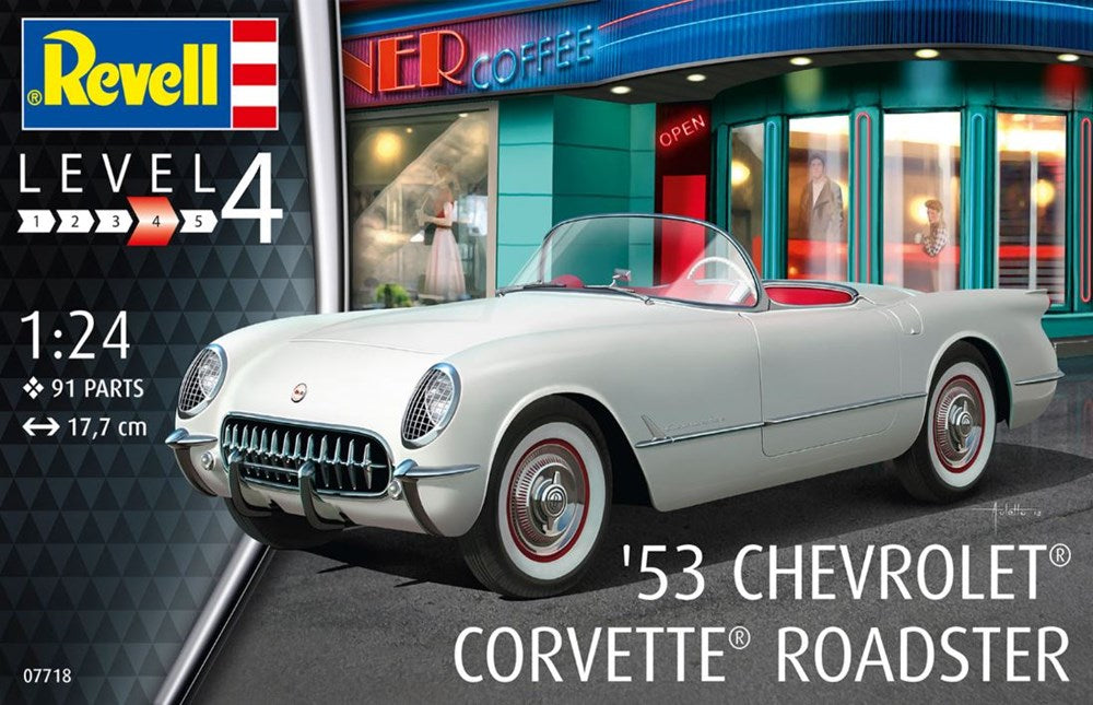 Revell 07718 1:24 1953 Chev Corvette Roadster