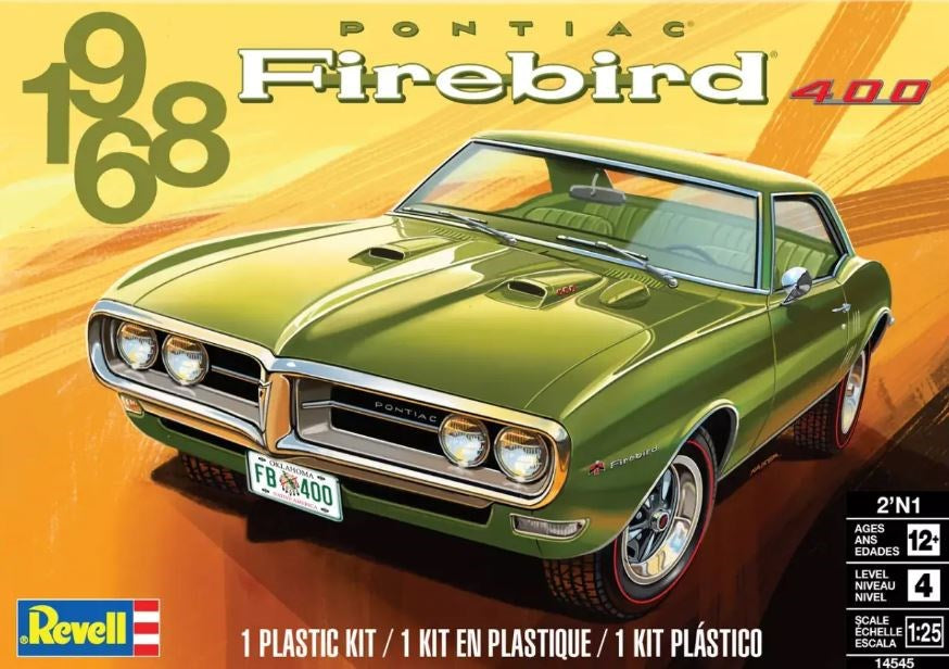 Revell 14545 1:24 Pontiac Firebird 1968