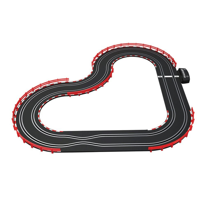 Scalextric EVO F1014SF 1:43 Bugatti Overdrive Mains Operated Slot Car Set (260cm)