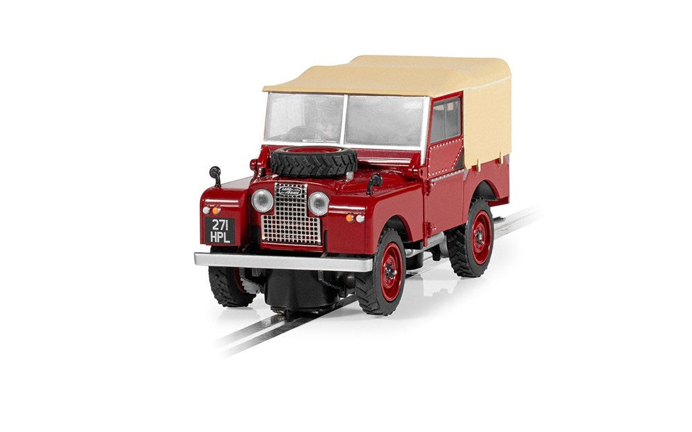 Scalextric C4493 Land Rover Series 1 - Poppy Red