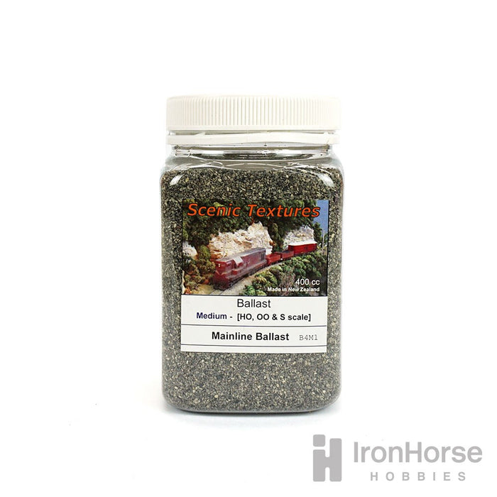 Scenic Textures B4M1 Medium Ballast - 'Mainline' (Grey) 400cc