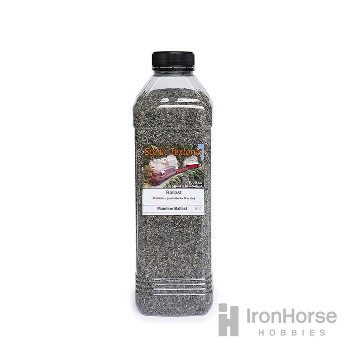 Scenic Textures BC1 Coarse Ballast - 'Mainline' (Grey) 1000cc