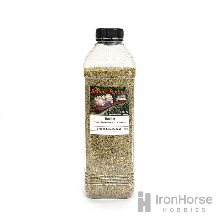 Scenic Textures BF3 Fine Ballast - 'Branch Line' (Buff) 1000cc