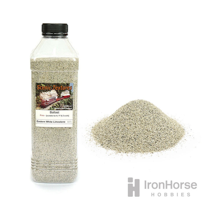 Scenic Textures BF5 Fine Ballast - 'Eastern White Limestone' 1000cc
