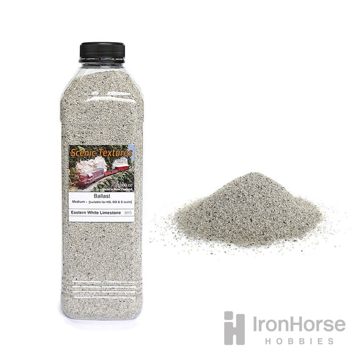 Scenic Textures BM5 Medium Ballast - 'Eastern White Limestone' 1000cc