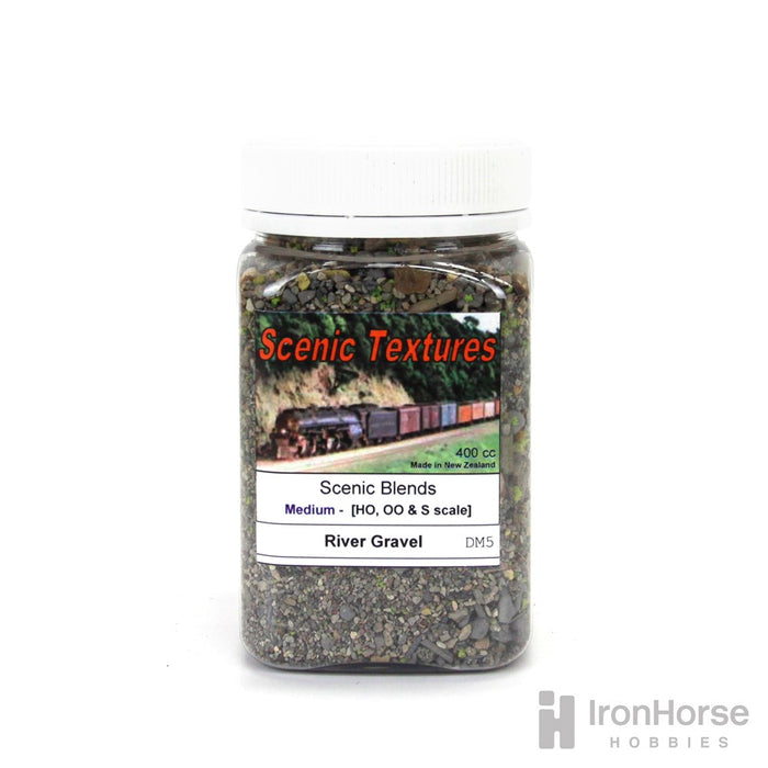 Scenic Textures DM5 Medium Scenic Blends - River Gravel 400cc