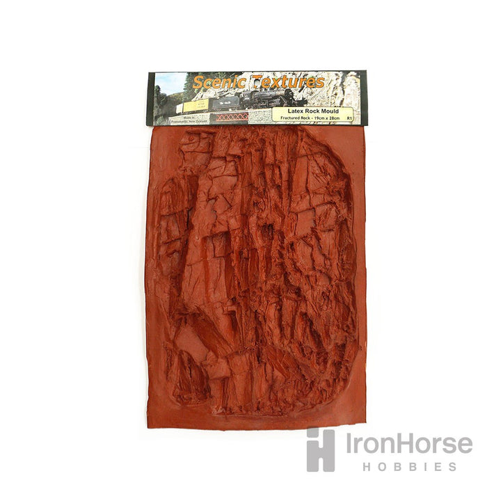 Scenic Textures R1 Fractured Rock Mould 28cm x 19cm