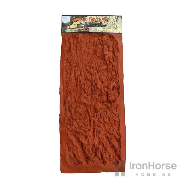 Scenic Textures R5 Fractured Strata Rock Mould 17cm x 41cm