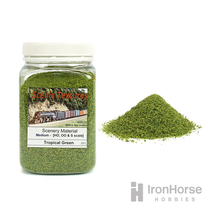 Scenic Textures SM1 Medium Scenery Material - Tropical Green 400cc