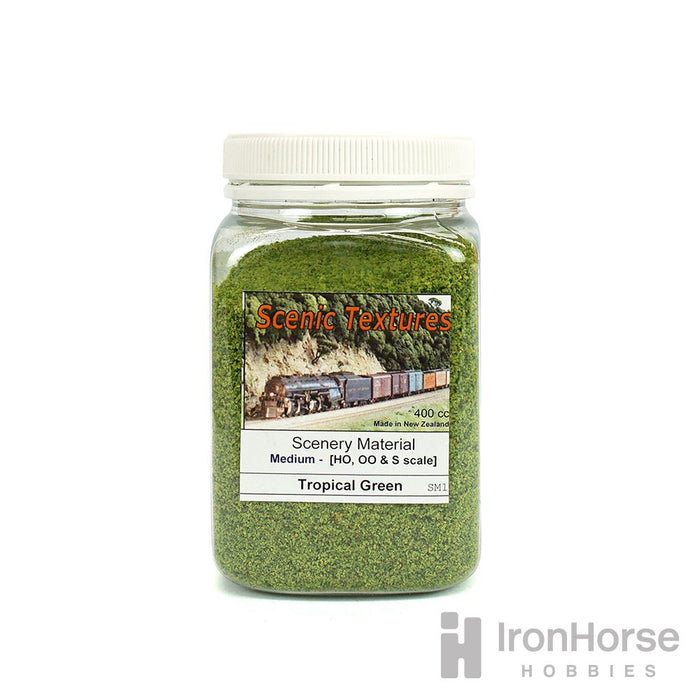 Scenic Textures SM1 Medium Scenery Material - Tropical Green 400cc