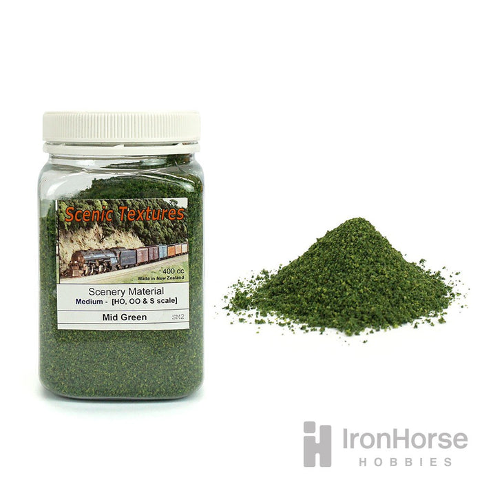 Scenic Textures SM2 Medium Scenery Material - Mid Green 400cc