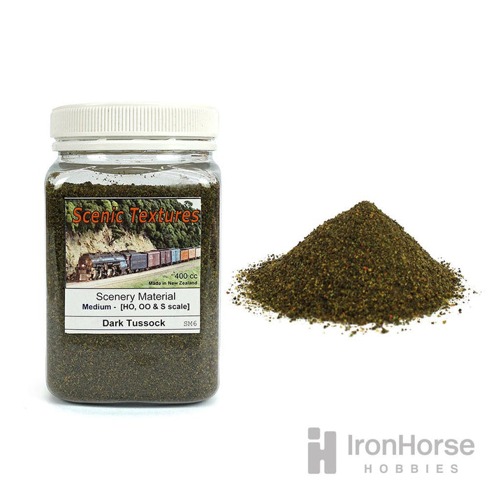 Scenic Textures SM6 Medium Scenery Material - DarkTussock 400cc