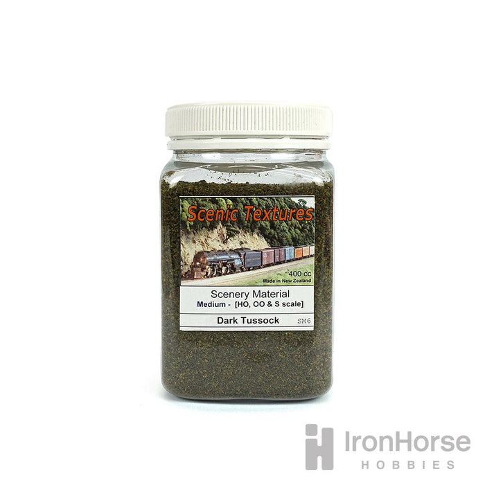 Scenic Textures SM6 Medium Scenery Material - DarkTussock 400cc
