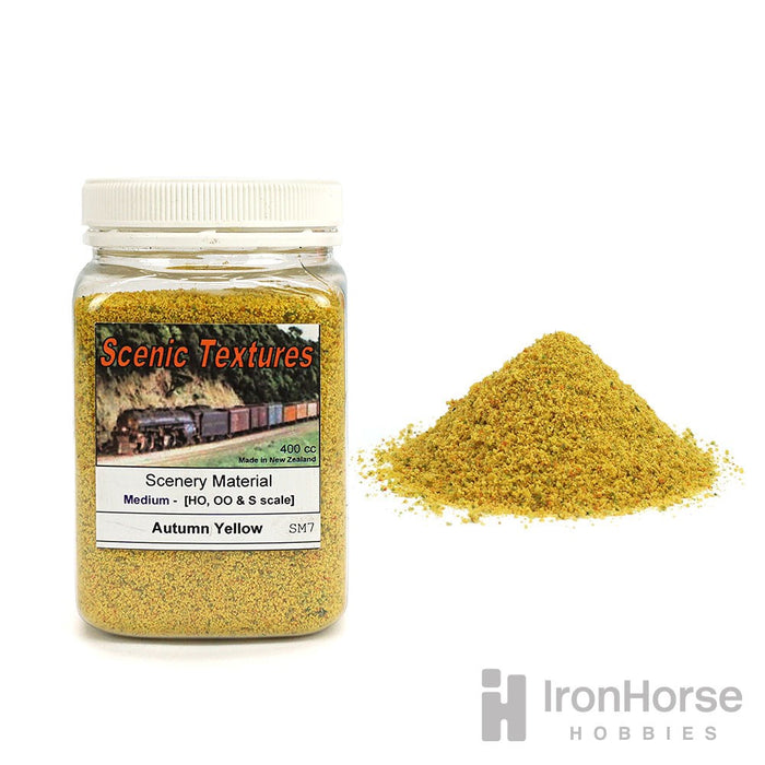 Scenic Textures SM7 Medium Scenery Material - Autumn Yellow 400cc