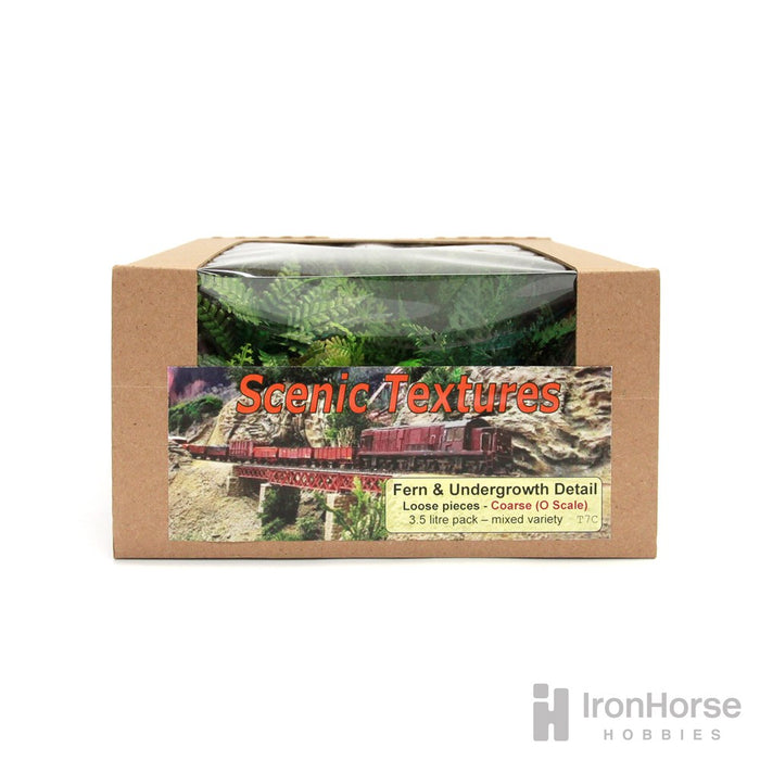 Scenic Textures T7C Fern and Undergrowth Detail - O Scale (3.5L Pack)