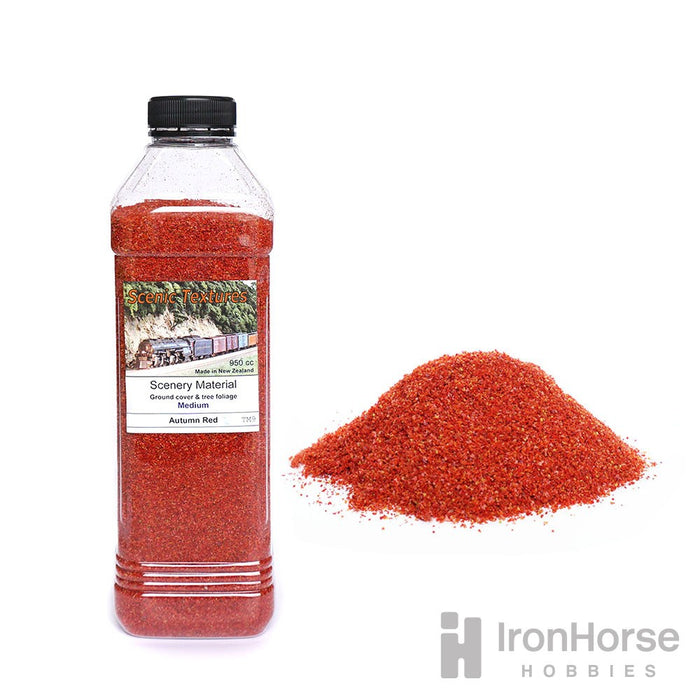 Scenic Textures TM9 Medium Scenery Material - Autumn Red 950cc