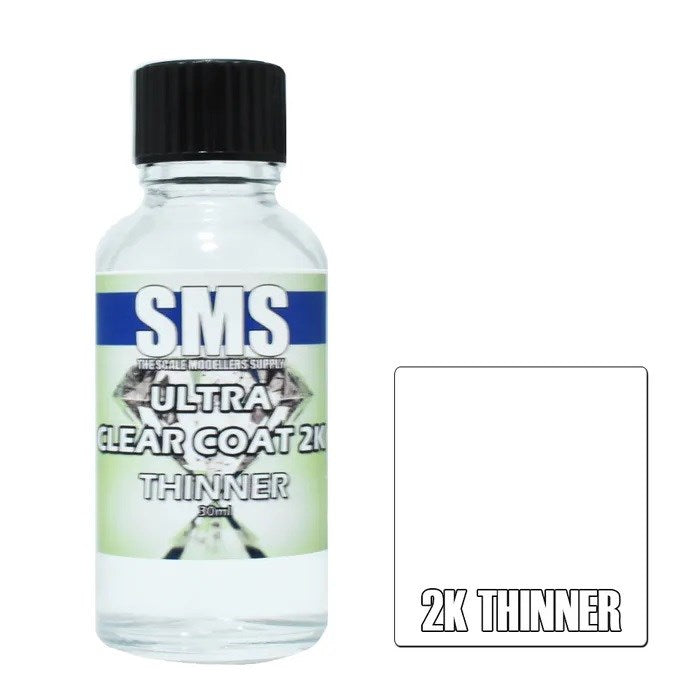 SMS SET06 Airbrush Paint Ultra Clear Coat 2K Set For Scale Models