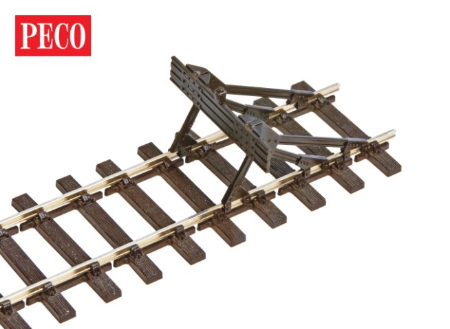 Peco SL-1140 OO Bullhead Buffer Stop, Rail-built (Code75)