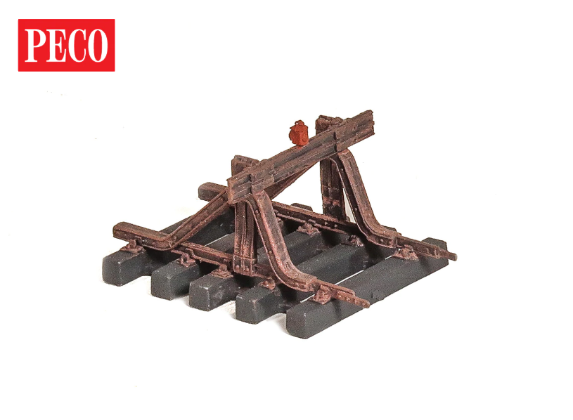 Peco SL-1240 TT:120 Buffer Stop, Rail type (Code55)