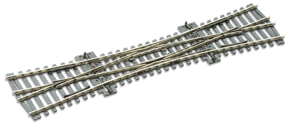 Peco SL-90 OO Crossing, Double Slip (Code100) Insulfrog