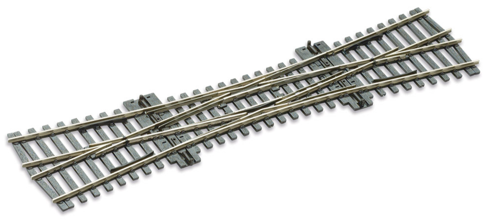 Peco SL-E190 OO Crossing, Double Slip (Code75) Electrofrog