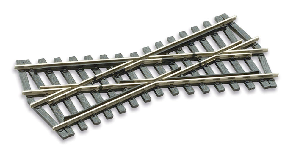 Peco SL-E193 OO Crossing, Short (Code75) Electrofrog