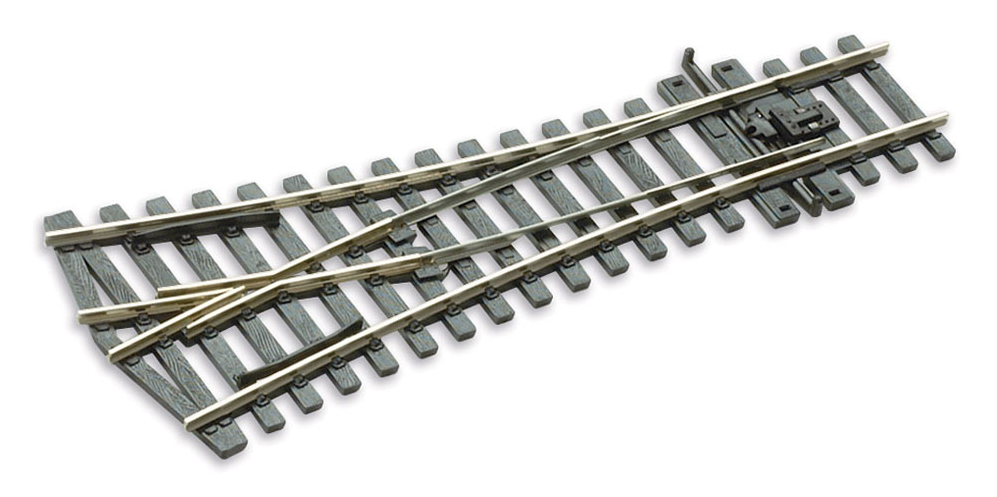 Peco SL-E197 OO Y Turnout, Small Radius (Code75) Electrofrog