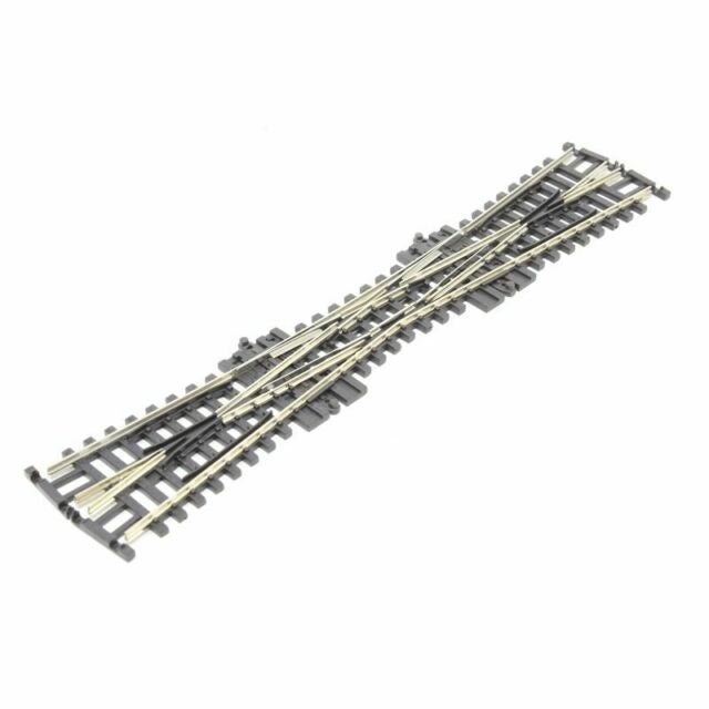 Peco SL-E380F N Crossing, Single Slip (Code55) Electrofrog
