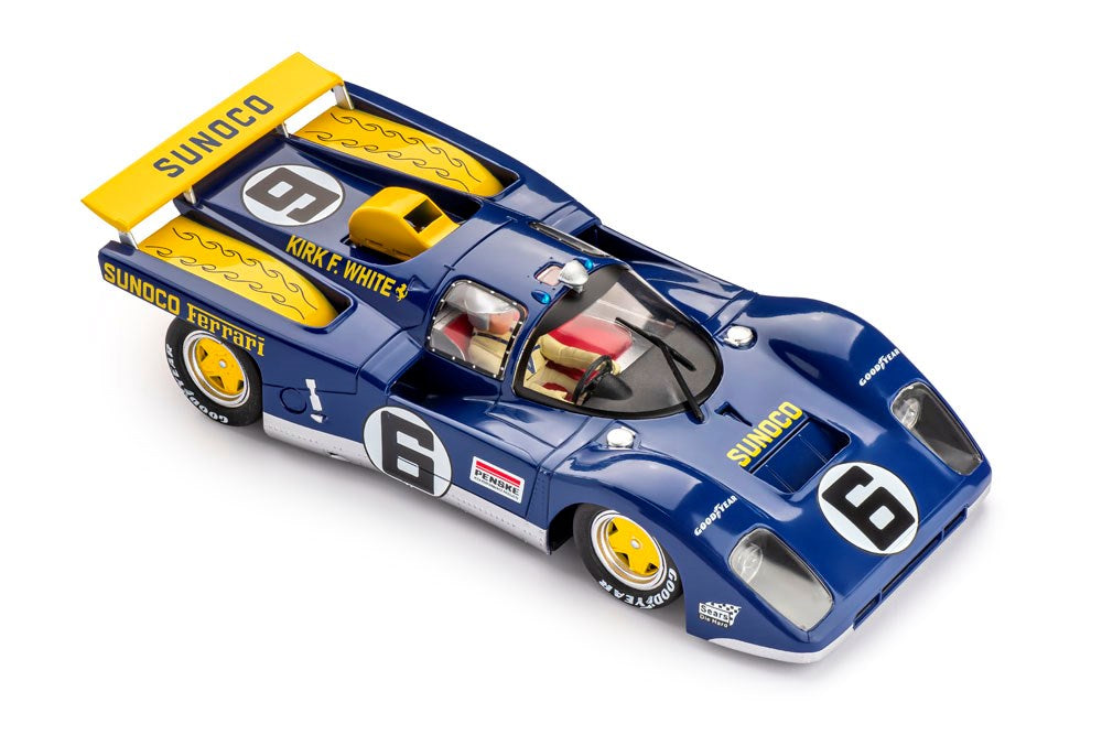 Slot.it CA51b Ferrari 512M 'Sunoco' No.6 3rd 24hr Daytona 1971