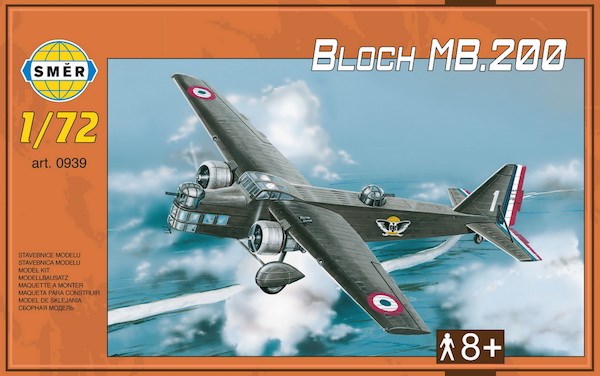 Smer 939 1:72 Bloch MB.200