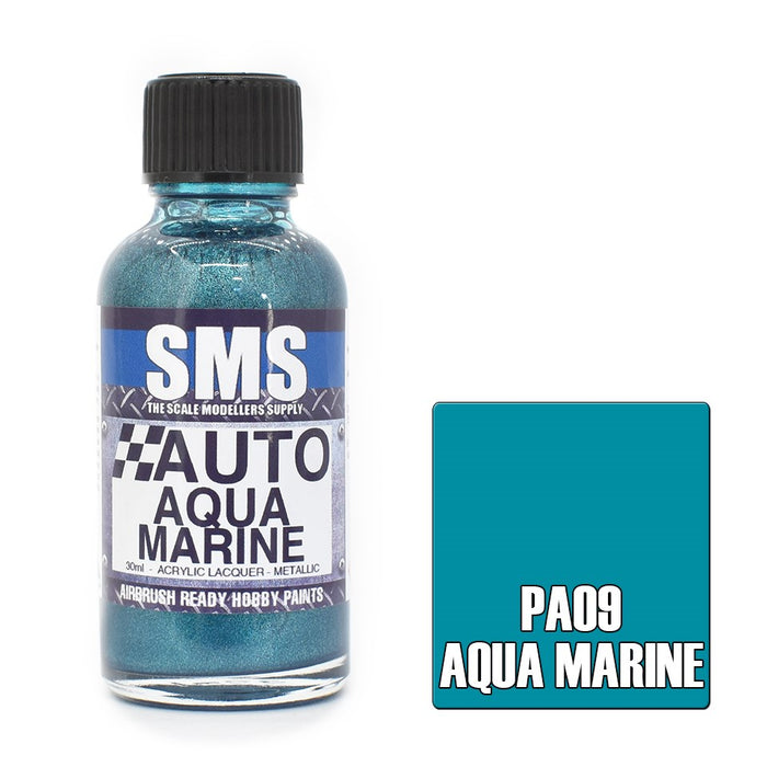 SMS PA09 Auto Colour AQUA MARINE 30ml