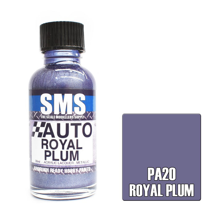 SMS PA20 Auto Colour ROYAL PLUM 30ml