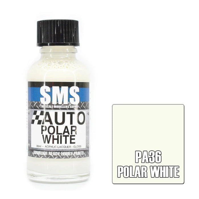 SMS PA36 Auto Colour POLAR WHITE 30ml