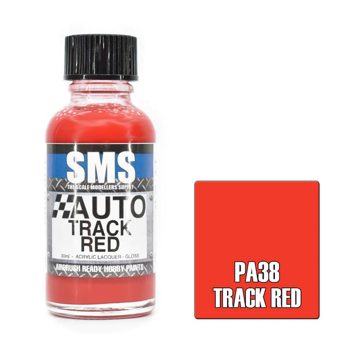 SMS PA38 Auto Colour TRACK RED 30ml