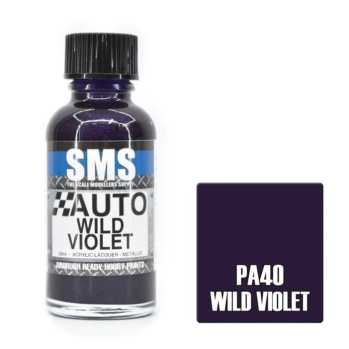 SMS PA40 Auto Colour WILD VIOLET 30ml