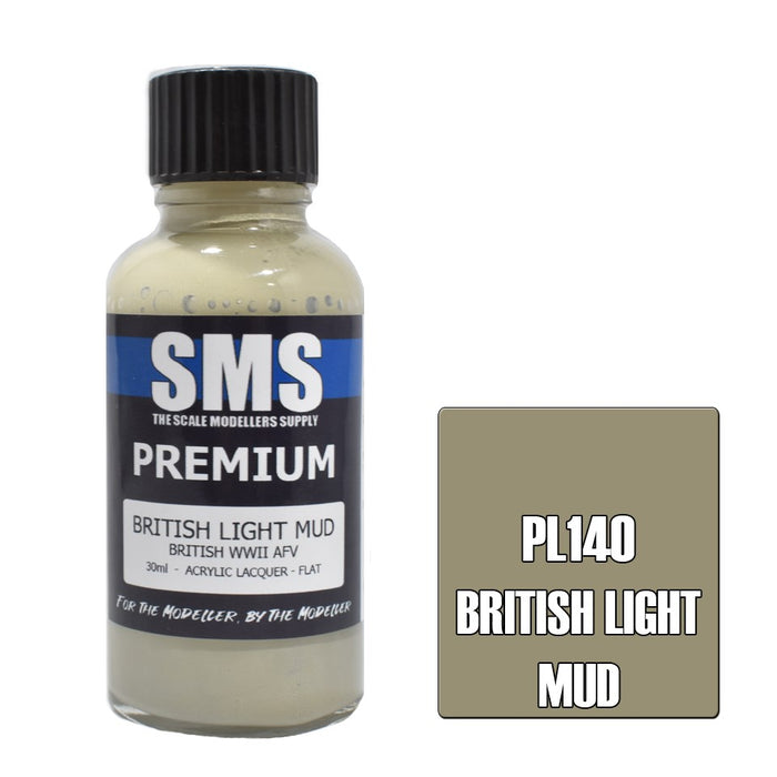 SMS PL140 Premium BRITISH LIGHT MUD 30ml