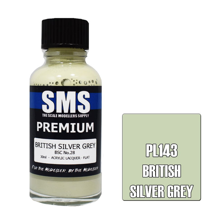 SMS PL143 Premium BRITISH SILVER GREY 30ml