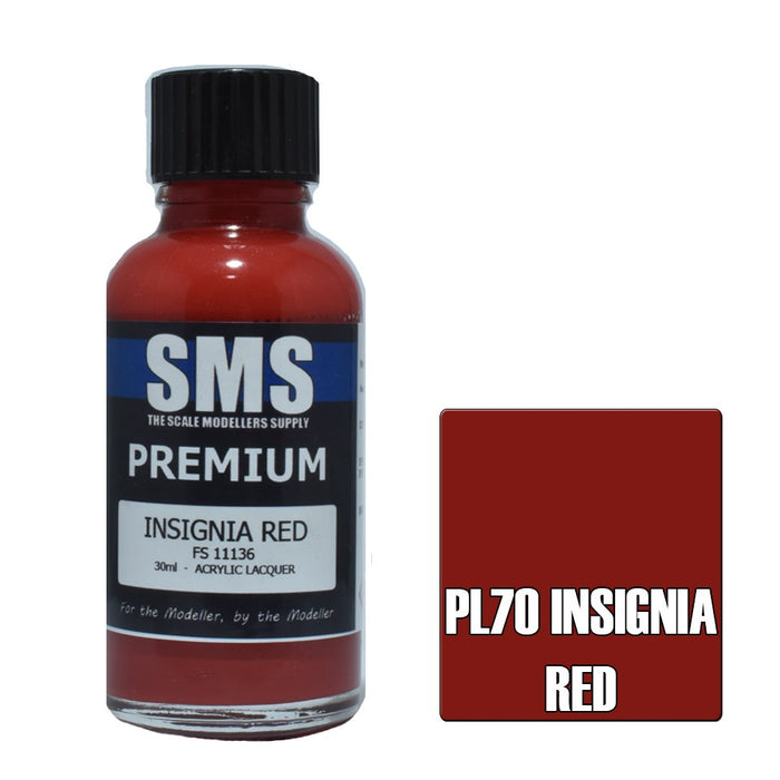 SMS PL70 Premium INSIGNIA RED 30ml