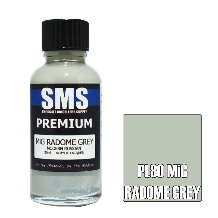 SMS PL80 Premium MiG RADOME GREY 30ml